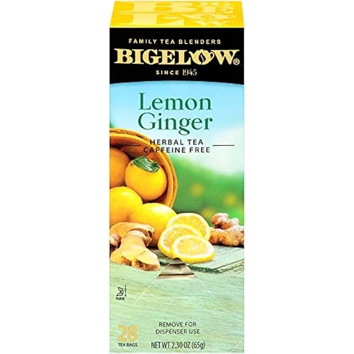 [28136#B] 28136#B Bigelow Lemon Ginger 28/box