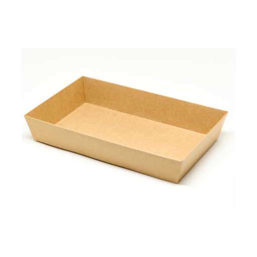 [EP-KSH09B] EP-KSH09B Kraft Paper Food Box, 8.25X5.5X2, 400/case