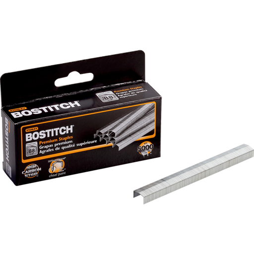 [OS-BOH00718] OS-BOH00718 Bostitch B8 PowerCrown Staples 1/4" Arch Crown 5,000/box