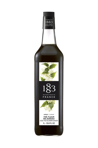 [GH-185240#B] GH-185240#B 1883 Iced Tea Elderflower Syrup 1L glass bottle