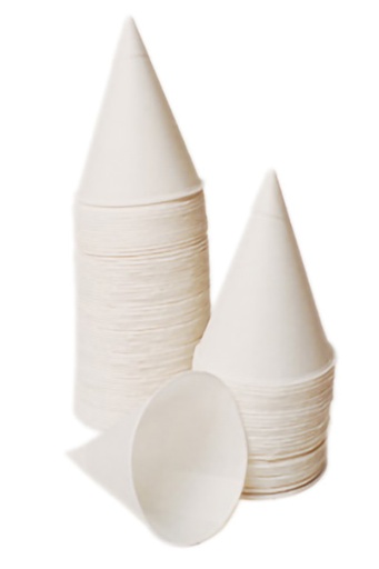 [FOR-051217] FOR-051217 4BR-2050 4oz White Cone Water Cup 5000/Case