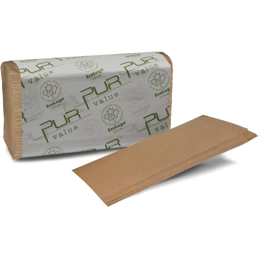 [FOR-101452] FOR-101452 PUR Value Singlefold Kraft Towel 4000/case