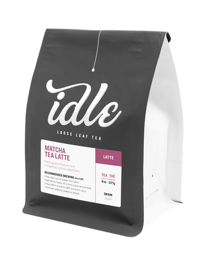 [1FRA-IDLML8] FRA-IDLML8 Idle Organic Matcha Green Tea Latte 8oz