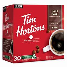 [35534#B💔] 35534#B💔 Tim Hortons Original Dark Roast Kcups 24 boxes x 4/case 