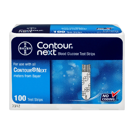 [IS-7322] IS-7322 Bayer Contour Glucose Test Strips 100/box