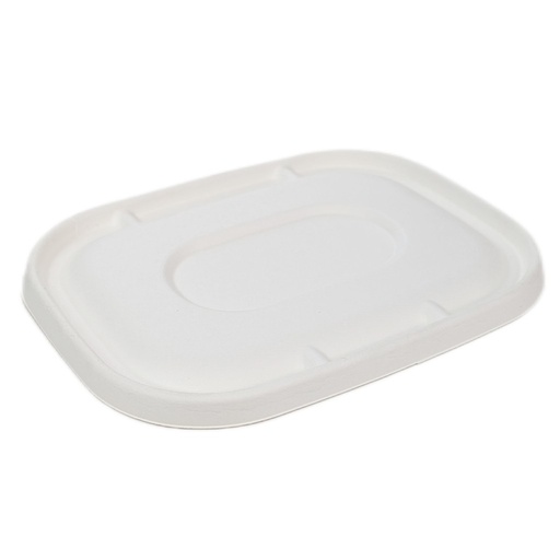 [ep-ubl] EP-UBL Compostable Sugarcane U-Shape Bowl Lid, 400/case