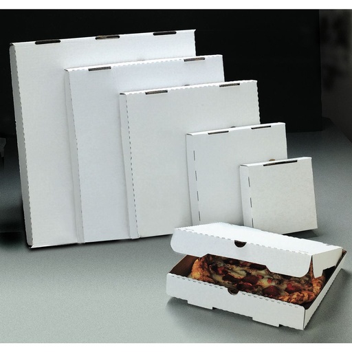 [CG-G-PAPZ-W012-BX00] CG-G-PAPZ-W012-BX00 White Pizza Box 12x12x1.75" Plain, 50/bdl  