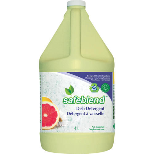 [FOR-358027#B] FOR-358027#B Safeblend Pink Grapefruit Compostable Dish Detergent 4L