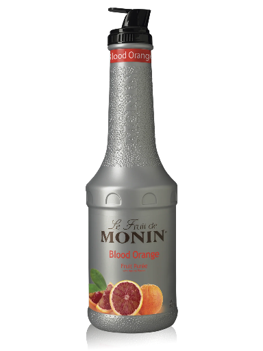 [SH-M-RP069F#B] SH-M-RP069F#B Monin Blood Orange Fruit Puree 1L    