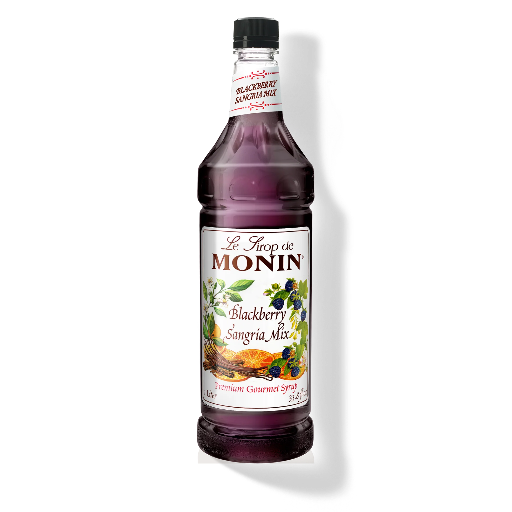[SH-M-FR125F#B] SH-M-FR125F#B Monin Blackberry Sangria 1L Syrup   