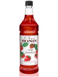 [SH-M-FR072F#B] SH-M-FR072F#B Monin Wild Strawberry 1L Syrup  