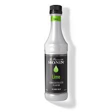 [SH-M-VJ292FP#B] SH-M-VJ292FP#B Monin Lime Concentrated Flavour 375ml  