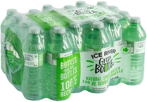 [FOR-225200S] FOR-225200S Ice River Natural Spring Water 500ml PET, 24/box