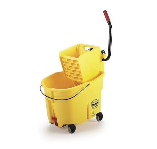 [FOR-155664S] FOR-155664S Wavebreak Side Press Combo Yellow Mop Bucket 